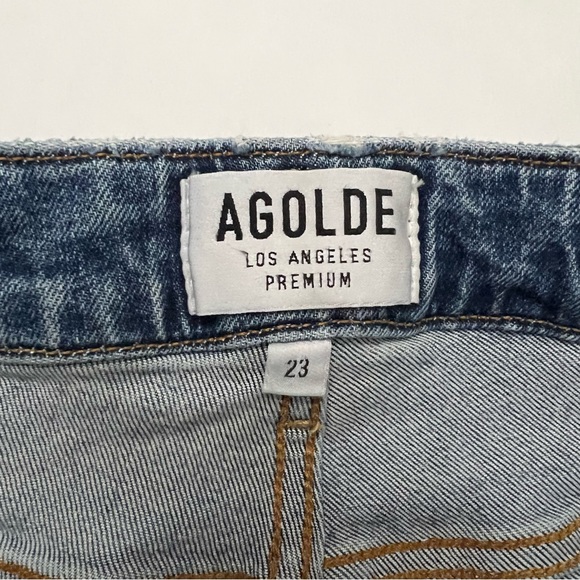 Agolde Lara Skinny Jean Size 23 Distressed - Picture 10 of 11